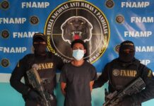FNAMP captura a un miembro activo de la MS-13 alias «El Flaco» en La Ceiba