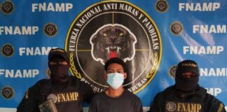 FNAMP captura a un miembro activo de la MS-13 alias «El Flaco» en La Ceiba