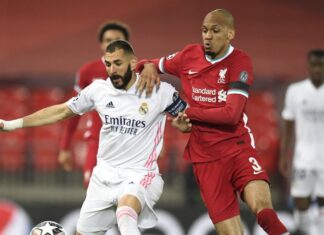 El Real Madrid empata en Anfield y clasifica a las semifinales de la Champions League