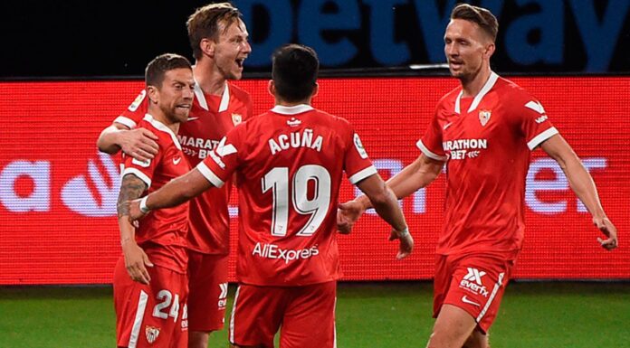 El Sevilla se engancha a la pelea por La Liga al derrotar 3-4 al Celta de Vigo