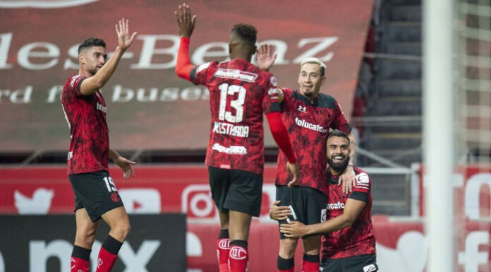 Toluca vence por 3-1 al América y le corta racha en la que sumó ocho triunfos