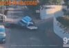 Cámaras del Sistema Nacional de Emergencias 911 captaron un aparatoso accidente en Residencial Honduras de la capital