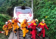 Un accidente de tren en Taiwán deja al menos 48 muertos y decenas de heridos