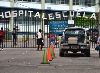 Hospital Escuela canceló visitas para pacientes internos, debido al incremento de casos por Covid-19