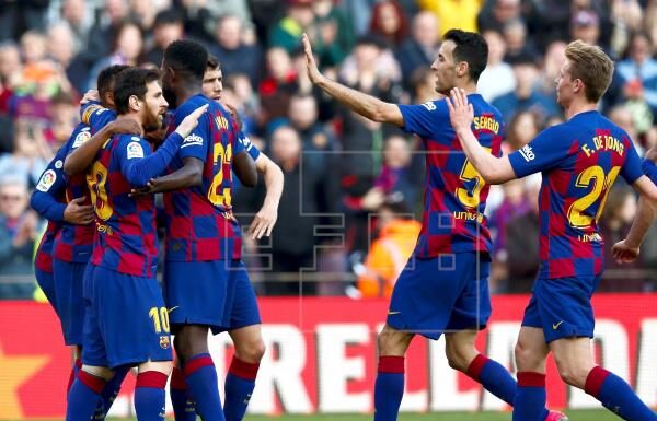 El Barcelona consigue una victoria (5-2) ante el Getafe