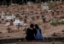 Brasil vuelve a superar el promedio de 3.000 muertes diarias por la covid-19