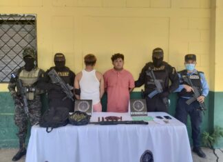 FNAMP captura a dos presuntos extorsionadores en Colón