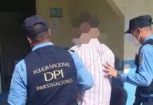 Arrestado un sujeto al que se le investiga por varios ilícitos en posesión de una arma de fuego en Olancho