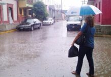 Cenaos: Hoy continuarán lluvias con actividad eléctrica