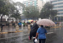 Pronostican lluvias leves en la capital y lluvias intensas en las regiones sur y oeste