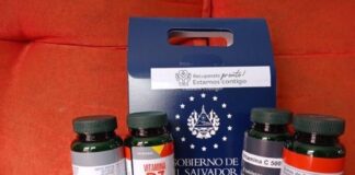 El Salvador entrega a Costa Rica medicamentos para pacientes con coronavirus