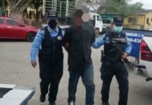 Por el homicidio de una mujer fue detenido un sujeto en Copán