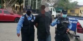 Por el homicidio de una mujer fue detenido un sujeto en Copán