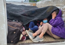 Rescatan en México a 61 migrantes entre ellos 57 hondureños