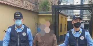 Sujeto es detenido en la capital por la supuesta violación de su hija de 15 años