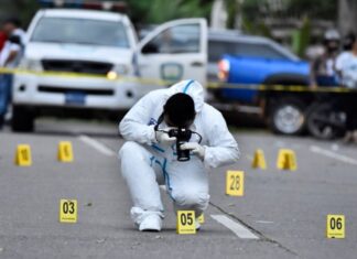 Un promedio de 10 homicidios diarios durante 2021 registra Honduras