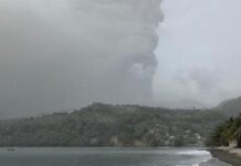 Volcán Soufriere en San Vicente y las Granadinas registra nueva erupción