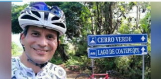 Muere en accidente de tránsito reconocido profesional del derecho y ciclista en la salida de Tegucigalpa hacia Danlí