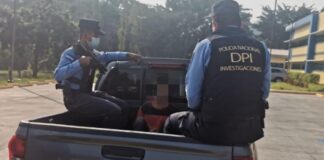 Policía Nacional captura sospechoso por el delito de robo
