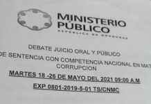 MP logra condena contra nueve regidores de la alcaldía de Choloma por sobrevalorar compra de terreno para relleno sanitario