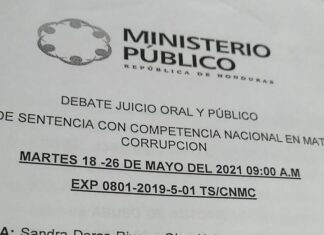 MP logra condena contra nueve regidores de la alcaldía de Choloma por sobrevalorar compra de terreno para relleno sanitario