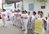 Enfermeras auxiliares en el Valle de Sula anuncian protestas para este lunes exigiendo respeto a sus derechos