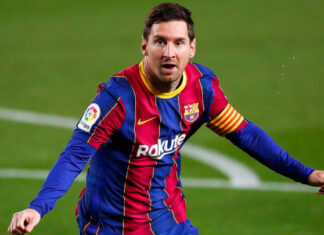 Messi es el máximo goleador de la liga española por quinto año consecutivo