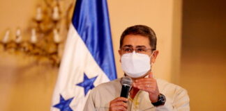 Presidente de Honduras dice que Centroamérica deber ser una zona de paz
