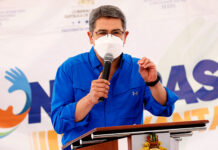 Los que promueven la violencia van recibir el rechazo de los hondureños, advierte presidente Hernández