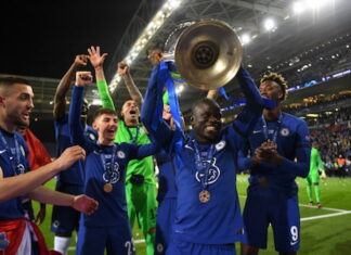 El francés N’Golo Kante, es elegido como el mejor jugador en la final de la Champions League