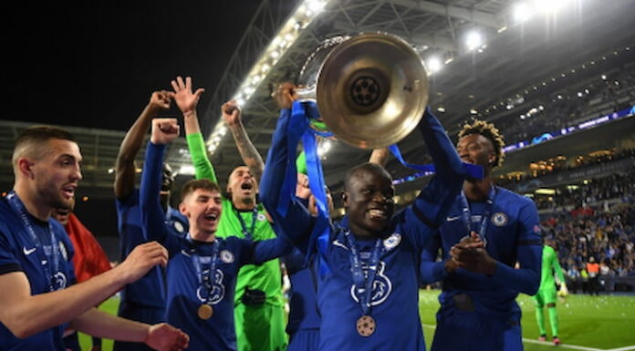 El francés N’Golo Kante, es elegido como el mejor jugador en la final de la Champions League