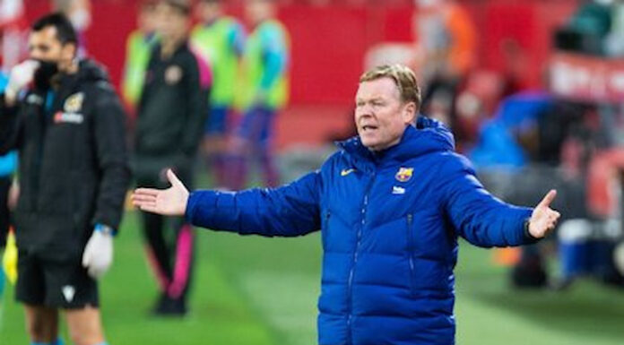 Koeman: «Ahora, la liga está muy complicada»