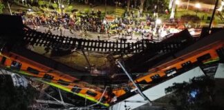Al menos 23 muertos y 65 hospitalizados al desplomarse un metro en Ciudad de México