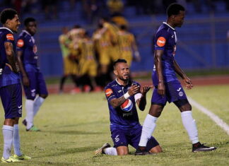 Vida y Motagua empatan en partido de la ida de segunda fase en Honduras