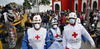 Reportan 13 muertos en ciudad colombiana de Cali en medio de las protestas