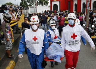 Reportan 13 muertos en ciudad colombiana de Cali en medio de las protestas
