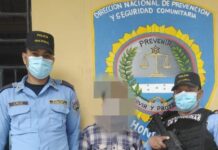Tráfico de drogas es el delito por el que agentes preventivos capturan a prófugo de la justicia hondureña