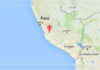 Un sismo de magnitud 5,6 sacude la costa central de Perú