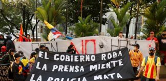 Tensión por protestas para que no se juegue la Libertadores en Colombia