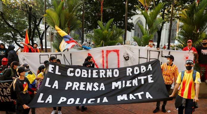 Tensión por protestas para que no se juegue la Libertadores en Colombia