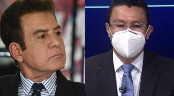 Salvador Nasralla llama “vende patria y violador” al ministro Ebal Díaz