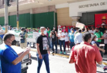 Empleados públicos anuncian tomas para mañana por falta de pago de quinquenio desde el 2009