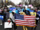 Hondureños protestan frente a la Casa Blanca en Washington exigiendo un nuevo TPS