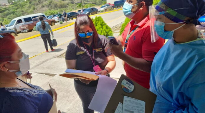 Inicia proceso de aplicación de vacunas anticovid/IHSS a personal de la ATIC, DLCN, Fiscalía de Turno y Supervisión Nacional