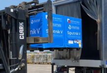 Hasta que llegue el segundo lote de Rusia, aplicaran las vacunas Sputnik-V que llegaron este viernes a Honduras