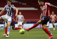 El Atlético de Madrid gana 2-1 y se perfila para ganar la liga