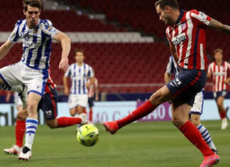 El Atlético de Madrid gana 2-1 y se perfila para ganar la liga