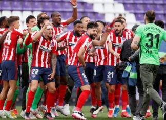 El Atlético de Madrid se corona campeón de la liga española por undécima vez