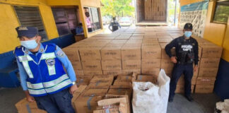 Honduras decomisó en 2022 más de 9 millones de unidades de cigarrillos