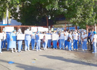 Enfermeras conmemoran su día en medio de plantones y muertes de compañeras a causa del Covid-19